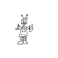 robot drawing by guest-wgmew5u29 in Artbitrator