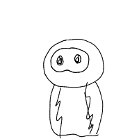 owl drawing by catt in Artbitrator