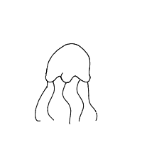 jellyfish drawing by catt in Artbitrator