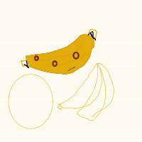 banana drawing by guest-v2gtd2h9z in Artbitrator