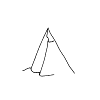 mountain drawing by catt in Artbitrator