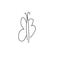butterfly drawing by ichikawaemmie12 in Artbitrator