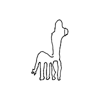 giraffe drawing by kashmirr_kccj in Artbitrator