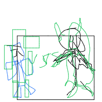 robot vs monster drawing by charli3 in Artbitrator