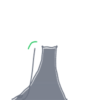 volcano drawing by kashmirr_kccj in Artbitrator