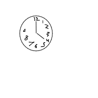 clock drawing by secksibeast in Artbitrator