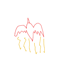 phoenix rising drawing by secksibeast in Artbitrator