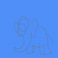 elephant drawing by guest-8mvz3rs9b in Artbitrator