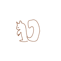 squirrel drawing by guest-8mvz3rs9b in Artbitrator