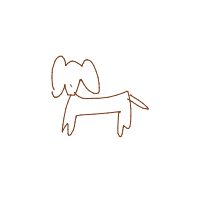 dog drawing by guest-8mvz3rs9b in Artbitrator