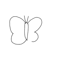 butterfly drawing by guest-0j7nrrjdo in Artbitrator