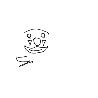 clown drawing by guest-0uodibg0w in Artbitrator