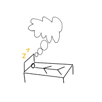 dream drawing by gabune in Artbitrator