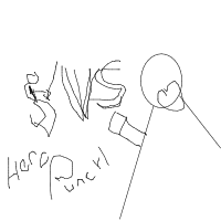 superhero showdown drawing by guest-gqw78ywim in Artbitrator