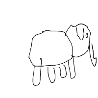 elephant drawing by guest-mx9wzx3ns in Artbitrator