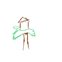 treetop house drawing by guest-y5mqnv2xu in Artbitrator