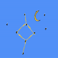 constellation drawing by guest-y5mqnv2xu in Artbitrator