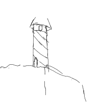 lighthouse drawing by guest-ie1wvl2ki in Artbitrator