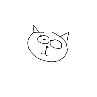 cat drawing by vcoa in Artbitrator