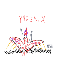 phoenix rising drawing by guest-mlkbblbl5 in Artbitrator