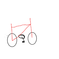 bicycle drawing by guest-pm7ermirz in Artbitrator
