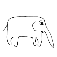 elephant drawing by guest-0gw5ju22b in Artbitrator