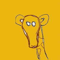 giraffe drawing by cmcosmin in Artbitrator