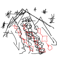 avalanche drawing by guest-g558up1qh in Artbitrator