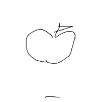 apple drawing by mn89ew in Artbitrator