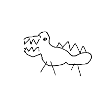 dinosaur drawing by guest-md5uoa7wb in Artbitrator