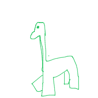 dinosaur drawing by yomama in Artbitrator