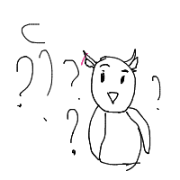 confused owl drawing by alero in Artbitrator