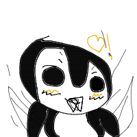 excited penguin drawing by alero in Artbitrator