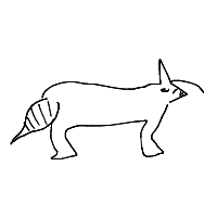 fox drawing by adam2 in Artbitrator