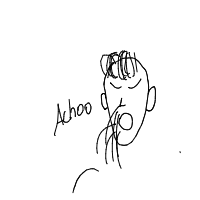 sneezing drawing by guest-4zo45hsji in Artbitrator