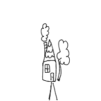 house with chimney drawing by guest-4zo45hsji in Artbitrator