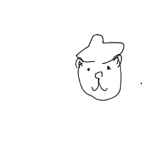 bear with a hat drawing by guest-tpmviy07f in Artbitrator