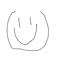 smiley face drawing by and_bagels in Artbitrator