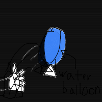 throwing water balloon drawing by guest-8wsm2kk7h in Artbitrator