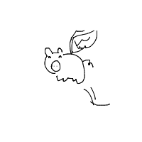 when pigs fly drawing by guest-rgntr3lld in Artbitrator
