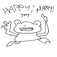 happy frog drawing by guest-uix2xx4rh in Artbitrator