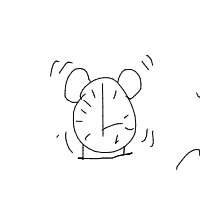 alarm clock ringing drawing by guest-ix7hi5rs4 in Artbitrator