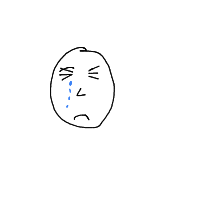 crying face drawing by adam2 in Artbitrator