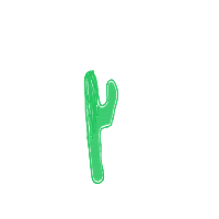 dancing cactus drawing by guest-0x1heiil7 in Artbitrator