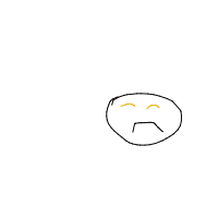 sad face drawing by guest-46ri36507 in Artbitrator