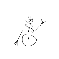 waving snowman drawing by guest-gk2g2a7b7 in Artbitrator
