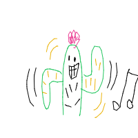 dancing cactus drawing by guest-i79hqdke1 in Artbitrator