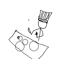 chef cooking drawing by lethal-killer19 in Artbitrator
