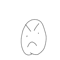angry face drawing by guest-usedhva0i in Artbitrator