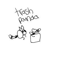 raccoon trash panda drawing by thisisme in Artbitrator